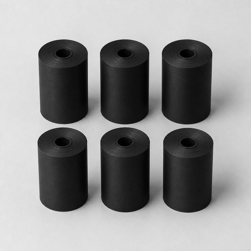 Pack of six ink-free Eclipse thermal paper refill rolls